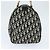 Borsa Boston in tela Trotter Christian Dior PVC Nero Oro Auth 148883 - vista 4