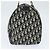 Borsa Boston in tela Trotter Christian Dior PVC Nero Oro Auth 148883 - vista 5