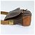 Céline Bolsa de Ombro em Lona Macadam CELINE em Couro PVC Marrom Dourado Auth ep11523 - vista 4