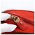 Borsa tote in pelle rossa e oro Auth 121300 di Salvatore Ferragamo - vista 15