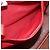 Borsa tote in pelle rossa e oro Auth 121300 di Salvatore Ferragamo - vista 21