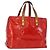LOUIS VUITTON Monogram Vernis Reade PM Borsa a Mano Rossa M91088 LV Auth hk3180 Rosso