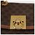 Céline Borsa a mano in tela Macadam CELINE in pelle PVC marrone oro Auth ep11633 D'oro - vista 16