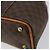 Céline Borsa a mano in tela Macadam CELINE in pelle PVC marrone oro Auth ep11630 D'oro - vista 10