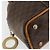 Céline Borsa a mano in tela Macadam CELINE in pelle PVC marrone oro Auth ep11630 D'oro - vista 11