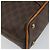 Céline Borsa a mano in tela Macadam CELINE in pelle PVC marrone oro Auth ep11630 D'oro - vista 13