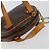 Céline Borsa a mano in tela Macadam CELINE in pelle PVC marrone oro Auth ep11630 D'oro - vista 6