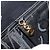 Bolsa de Ombro em Couro Gancini Chain Salvatore Ferragamo Preto Dourado Auth BA7978 - vista 19