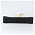 Bolsa de Ombro em Couro Gancini Chain Salvatore Ferragamo Preto Dourado Auth BA7978 - vista 5