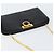 Bolsa de Ombro em Couro Gancini Chain Salvatore Ferragamo Preto Dourado Auth BA7978 - vista 6