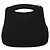 Borsa a vita CHANEL Borsa a spalla in cotone 2 in 1 Nera CC Auth bs30575 Nero - vista 2