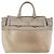 BURBERRY Mittelgroße Gürteltasche aus Canvas 2-in-1 Beige Silber Auth 149727 - vista 2