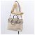 BURBERRY Mittelgroße Gürteltasche aus Canvas 2-in-1 Beige Silber Auth 149727 - vista 24