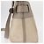BURBERRY Mittelgroße Gürteltasche aus Canvas 2-in-1 Beige Silber Auth 149727 - vista 3