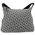 Christian Dior Trotter Canvas Schultertasche Navy Silber authentisch bs30973 Marineblau - Ansicht 13