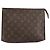 LOUIS VUITTON Poche Toilette Monogram 26 Pouch M47542 LV Auth 153380 Monogramma