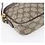 Gucci Borsa a Spalla GG Supreme in PVC Pelle Beige Oro 007 14 6428 Auth SW1761 - vista 14
