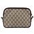 Gucci Borsa a Spalla GG Supreme in PVC Pelle Beige Oro 007 14 6428 Auth SW1761 - vista 2