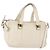 Borsa a mano Vala in pelle 2 in 1 bianca e oro Auth BA7669 di Salvatore Ferragamo Bianco D'oro