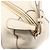 Borsa a mano Vala in pelle 2 in 1 bianca e oro Auth BA7669 di Salvatore Ferragamo Bianco D'oro - vista 10