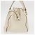 Borsa a mano Vala in pelle 2 in 1 bianca e oro Auth BA7669 di Salvatore Ferragamo Bianco D'oro - vista 3