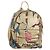 CHANEL Graffiti Backpack Canvas Gold CC Auth 148460SAM Golden