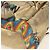 CHANEL Graffiti Backpack Canvas Gold CC Auth 148460SAM Golden - view 18