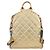 CHANEL Graffiti Backpack Canvas Gold CC Auth 148460SAM Golden - view 2