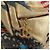 CHANEL Graffiti Backpack Canvas Gold CC Auth 148460SAM Golden - view 21