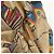 CHANEL Graffiti Backpack Canvas Gold CC Auth 148460SAM Golden - view 23