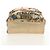 CHANEL Graffiti Backpack Canvas Gold CC Auth 148460SAM Golden - view 5