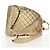 CHANEL Graffiti Backpack Canvas Gold CC Auth 148460SAM Golden - view 7