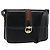 Borsa a spalla in pelle nera e oro della linea Sherry di GUCCI Auth SW1764 Nero D'oro