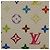 LOUIS VUITTON Multicolor Agenda PM Day Planner Cover White R21074 Auth gh1347V - view 3