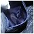 Borsa a Spalla Anagram LOEWE in Pelle Blu Navy Auth bs30840 - vista 20