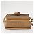 Céline Borsa a Spalla in Tela Macadam CELINE PVC Beige Oro Auth 152108 D'oro - vista 5