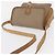 Céline Borsa a Spalla in Tela Macadam CELINE PVC Beige Oro Auth 152108 D'oro - vista 6