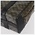 Céline Borsa a Spalla in Tela Macadam CELINE PVC Nero Oro Auth 152036 D'oro - vista 16