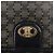Céline Borsa a Spalla in Tela Macadam CELINE PVC Nero Oro Auth 152036 D'oro - vista 17