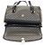 Céline Borsa a Spalla in Tela Macadam CELINE PVC Nero Oro Auth 152036 D'oro - vista 18