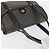 Céline Borsa a Spalla in Tela Macadam CELINE PVC Nero Oro Auth 152036 D'oro - vista 6