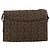 Céline Borsa a Spalla Celine C Sulky in Tela Pelle Marrone Oro Auth 151887 D'oro - vista 2