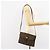 Céline Borsa a Spalla Celine C Sulky in Tela Pelle Marrone Oro Auth 151887 D'oro - vista 22