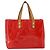 LOUIS VUITTON Monogram Vernis Reade PM Borsa a Mano Rossa M91088 LV Auth bs30698 Rosso - vista 2