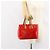 LOUIS VUITTON Monogram Vernis Reade PM Borsa a Mano Rossa M91088 LV Auth bs30698 Rosso - vista 24