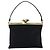 VALENTINO Borsa a Mano Satin Marrone Oro Auth bs30808 D'oro - vista 2