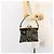 VALENTINO Borsa a Mano Satin Marrone Oro Auth bs30808 D'oro - vista 20