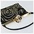 VALENTINO Borsa a Mano Satin Marrone Oro Auth bs30808 D'oro - vista 6