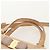 Borsa a Mano Salvatore Ferragamo Smalto 2 vie Beige Oro Auth BA7537 - vista 14