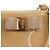 Borsa a Mano Salvatore Ferragamo Smalto 2 vie Beige Oro Auth BA7537 - vista 20